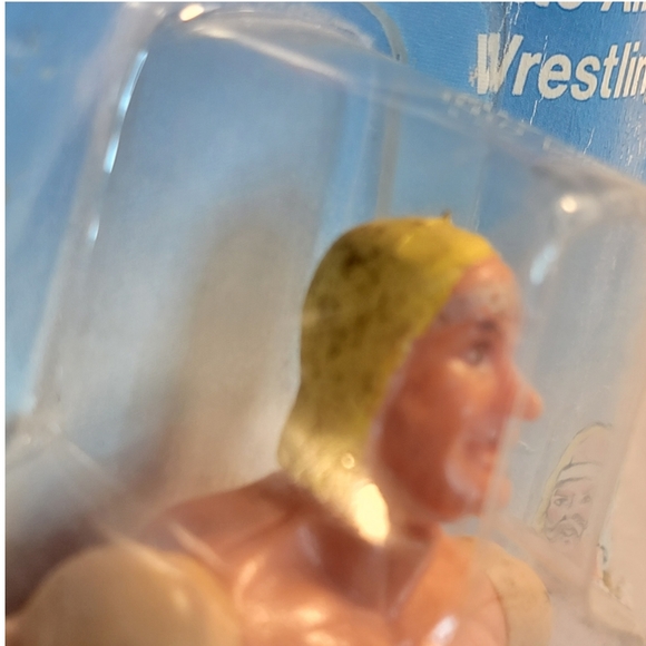 Wrestling Champs Vintage Bootleg Motu Hulk Hogan Wrestler Action Figure RARE - Picture 4 of 16